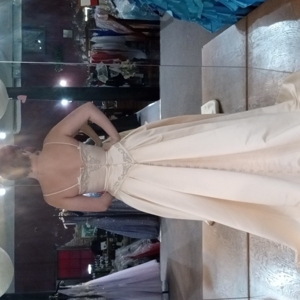 Norma wedding gown buttons down back